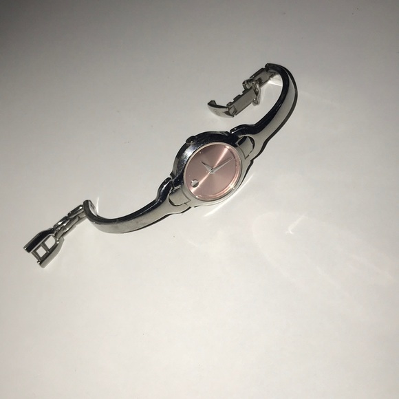 Pink diamond Movado watch - Picture 2 of 3